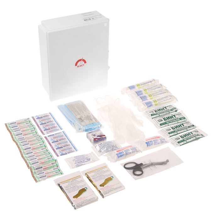 Аптечка для оказания первой помощи работникам ФЭСТ, пластиковый шкаф, приказ 1331н Аптечка для оказания первой помощи работникам ФЭСТ, пластиковый шкаф, приказ 1331н