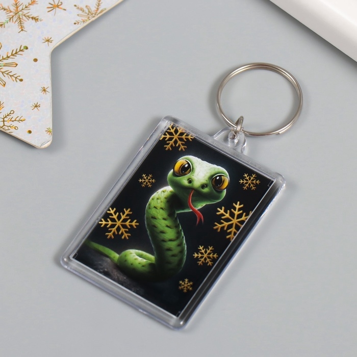 Новогодний брелок Новогодний брелок "Глазастик" 3,5х5 см