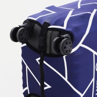 Чехол на чемодан 24" TEXTURA, цвет синий Чехол на чемодан 24" TEXTURA, цвет синий