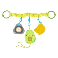 Растяжка - погремушка мягкая на кроватку/коляску &laquo;Авокадо&raquo;, Крошка Я