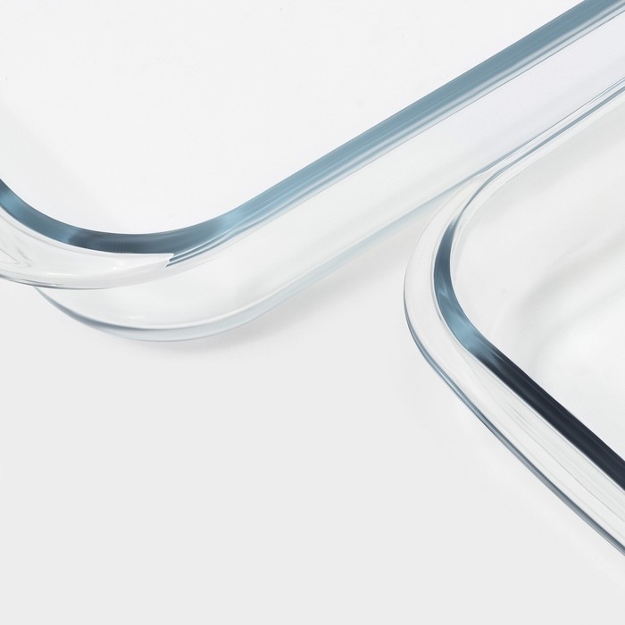 Набор форм для запекания и выпечки из жаропрочного стекла Доляна &laquo;Фуэго&raquo;, 2,1/3 л, 2 шт