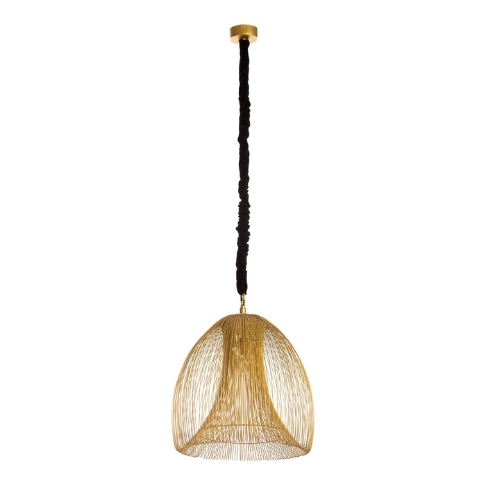 Светильник потолочный "Флоп" золотистый 1х40Вт, Е27, 60х60х72 см