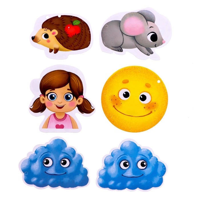 Развивающий набор умные цепочки &laquo;Весёлые картинки&raquo;