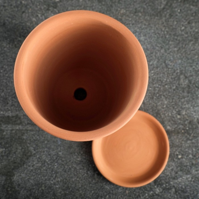 Горшок цветочный Терра №3 1,9 л, терракот