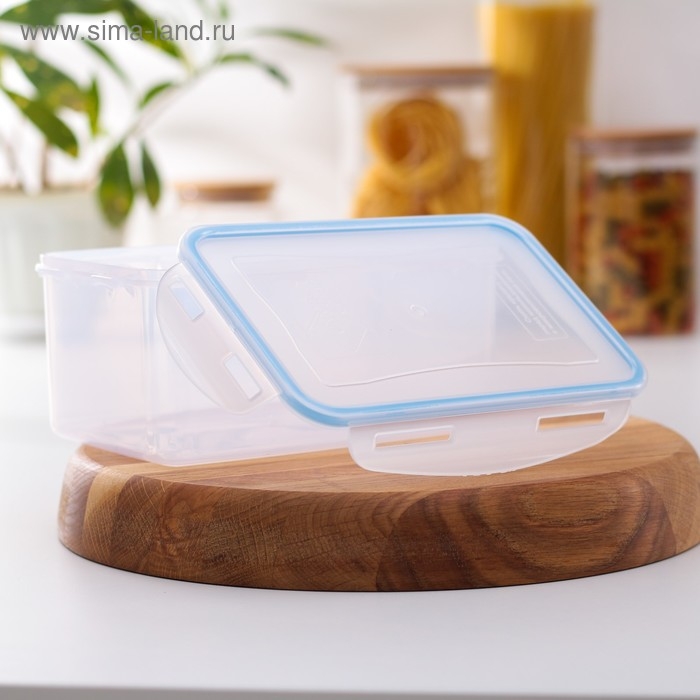 Контейнер пищевой с герметичной крышкой, 1,5 л