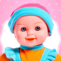 Пупс мягконабивной &laquo;Малыш&raquo; музыкальный, с бутылочкой, МИКС