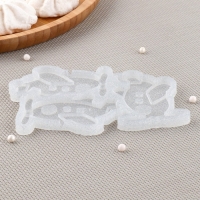 Силиконовый молд для леденцов и шоколада &laquo;Самолетик&raquo;, 7&times;4,5 см, цвет прозрачный