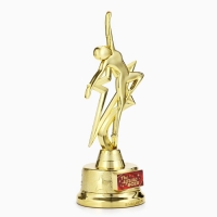 Наградная фигура &laquo;Ты лучше всех&raquo;, золото, пластик, 21,5 х 7,5 см