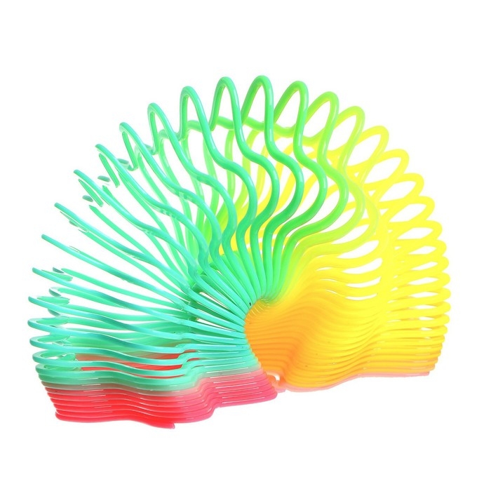 Пружинка - радуга «Единорог», виды МИКС, d=5 см Пружинка - радуга «Единорог», виды МИКС, d=5 см