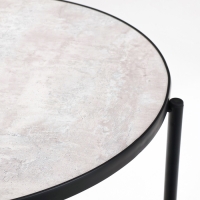 Столик журнальный LAKSI БАТТЕН, 595x595x480, цемент Столик журнальный LAKSI БАТТЕН, 595x595x480, цемент