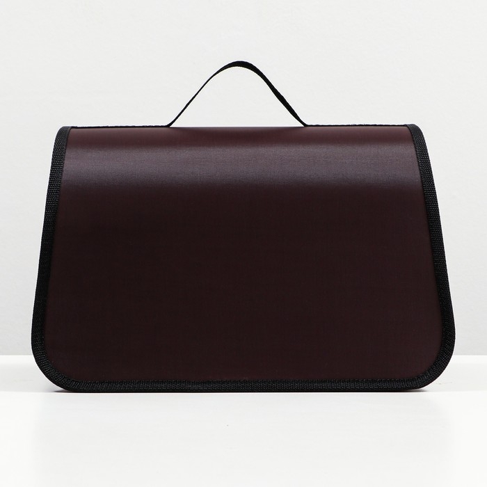 Сумка-переноска для животных жесткая без ремня №2, 40х21х25 см, нейлон, коричневая