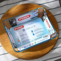 Форма прямоугольная для запекания и выпечки из жаропрочного стекла Cook&Store, 2,6 л, 25&times;20 см, с крышкой