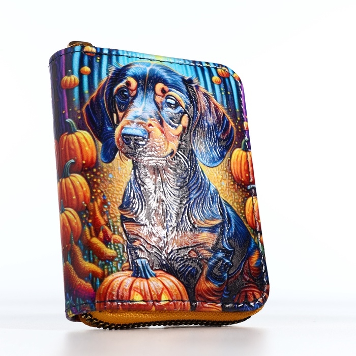 Кошелёк на молнии, цвет синий Кошелёк на молнии, цвет синий