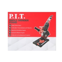Стойка для УШМ P.I.T. P0010004, диаметр круга 100-150 мм, угловые тиски 45&deg;, литое основание