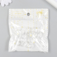 Бусины для творчества пластик "Шарики с разными гранями - кристалл" набор 20 гр 1,4х1,3 см Бусины для творчества пластик "Шарики с разными гранями - кристалл" набор 20 гр 1,4х1,3 см