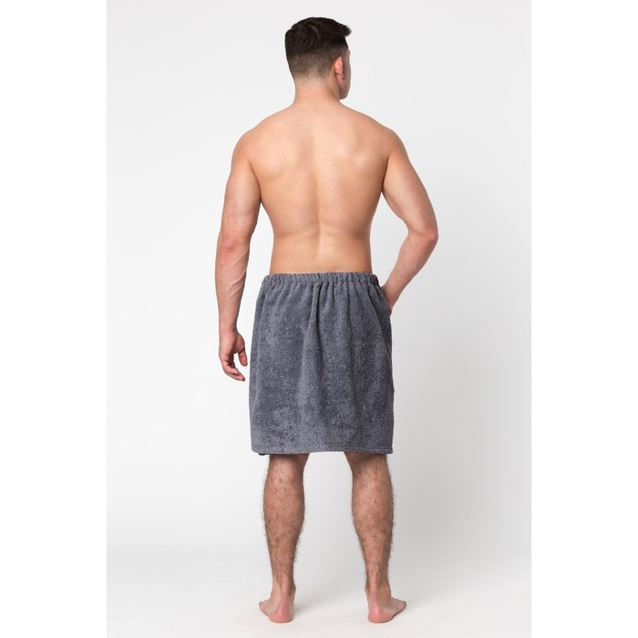 Мужской килт для сауны с карманом Экономь и Я 50&times;150 см