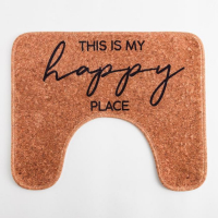 Набор ковриков для ванной Этель "Home" 2 шт, 80х50 см, 50х40 см, велюр