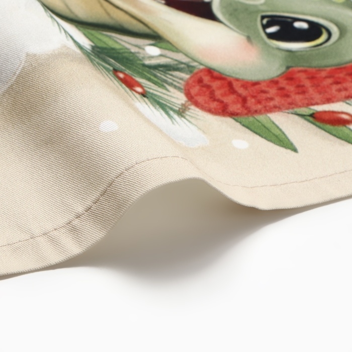 Новый год. Символ года. Змея. Полотенце Этель Surprise 40х73 см, 100% хлопок, саржа 190 г/м2 Новый год. Символ года. Змея. Полотенце Этель Surprise 40х73 см, 100% хлопок, саржа 190 г/м2