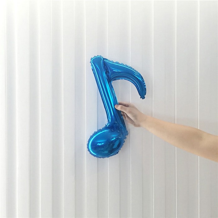 Шар фольгированный 16" &laquo;Нотки&raquo;, набор 4 шт.