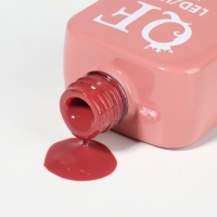 Гель лак для ногтей &laquo;SIMPLE&raquo;, 3-х фазный, 10 мл, LED/UV, цвет красный (122)