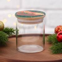 Новый год. Банка для хранения «Аромат праздника», 200 мл Новый год. Банка для хранения «Аромат праздника», 200 мл
