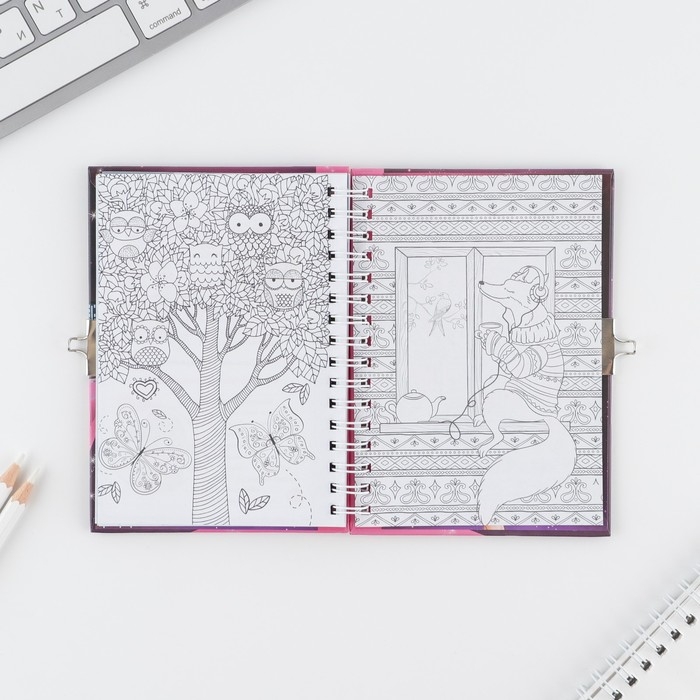 Анкета на замочке, в твердой обложке А6, 40 листов &laquo;Анкета классной девчонки и ее подруг&raquo;