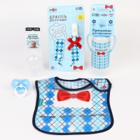 Набор для кормления &laquo;Джентльмен&raquo; 0+, 5 предметов, М&В