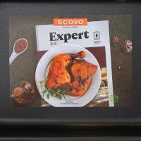 Противень &laquo;Эксперт&raquo;, 34&times;24&times;6 см, антипригарное покрытие, цвет бордовый