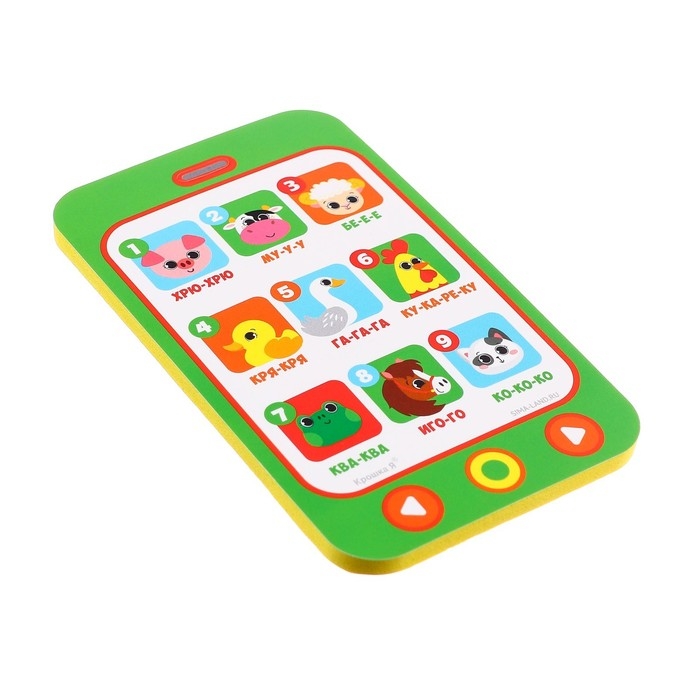 Игрушка - телефон EVA для ванны &laquo;Животные&raquo;, Крошка Я