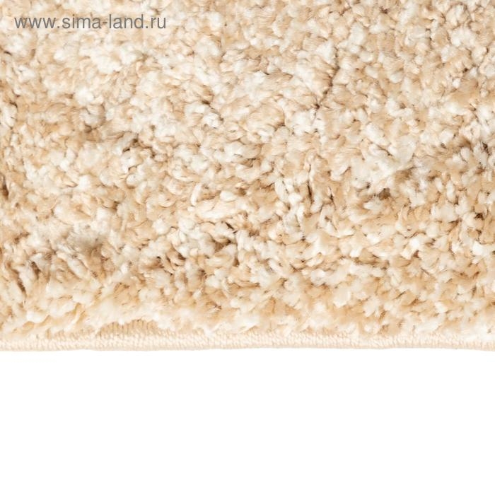 Ковёр Фризе &laquo;Шегги&raquo;, цвет меланж, овал 200х300 см