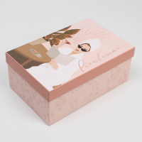 Набор коробок 6 в 1, упаковка подарочная, &laquo;Love&raquo;, 32.5 х 20 х 12.5 см‒20 х 12.5 х 7.5 см