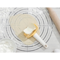 Ролик для вырезания кругов из теста Доляна &laquo;Ваниль&raquo;, d=7 см, 17,5 см