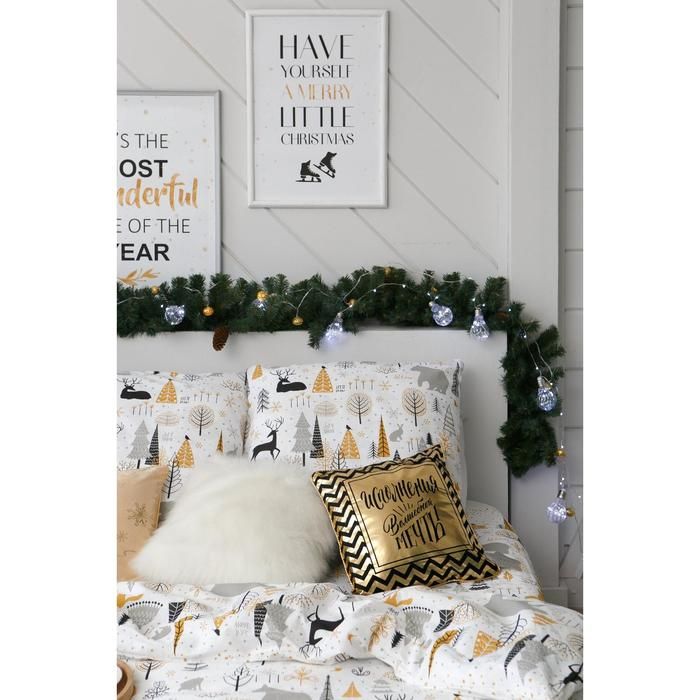 Постельное белье Этель Евро Let it snow (вид 1) 200*217 см, 240*220 см, 70*70 см - 2 шт