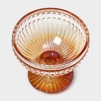 Креманка стеклянная Magistro «Босфор», 350 мл, 12×11 см, цвет градиент золото Креманка стеклянная Magistro «Босфор», 350 мл, 12×11 см, цвет градиент золото