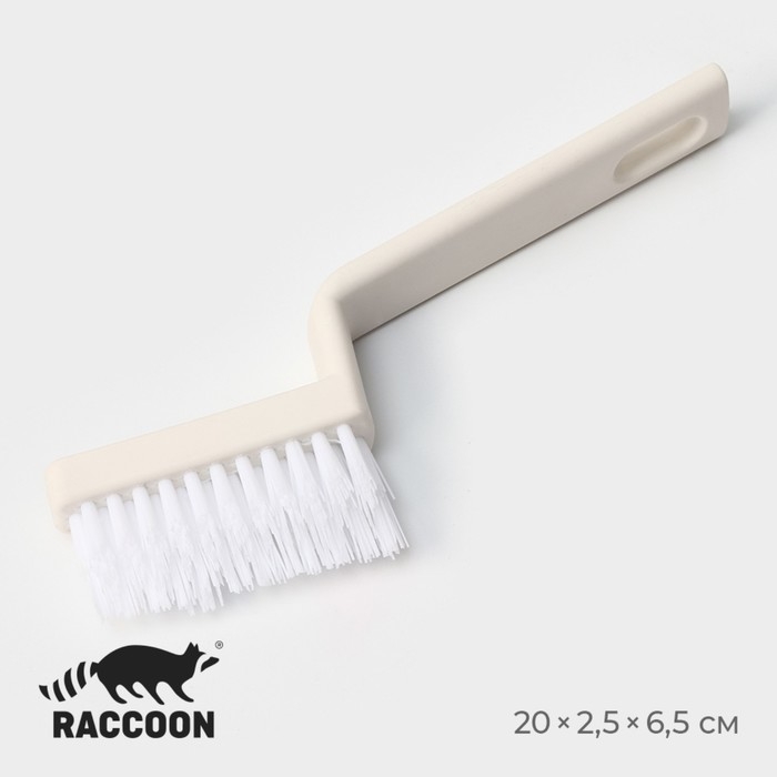 Щётка для сложных загрязнений Raccoon Breeze, 20&times;2,5 см, жесткий скошеный ворс 3 см
