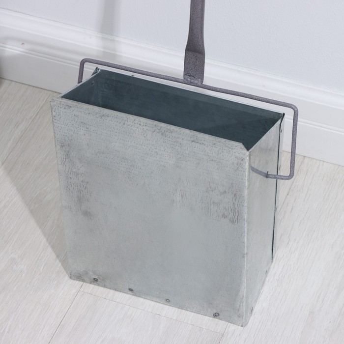 Совок уличный для мусора &laquo;Ловушка&raquo;, оцинкованный