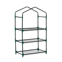 Парник-стеллаж, 3 полки, 110 &times; 40 &times; 65 см, металлический каркас d = 16 мм, чехол плёнка 80 мкм, Greengo