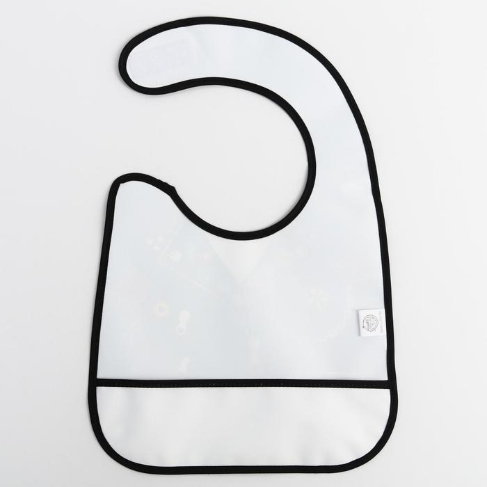 Нагрудник для кормления «Rock star» непромокаемый на липучке, с карманом Нагрудник для кормления «Rock star» непромокаемый на липучке, с карманом