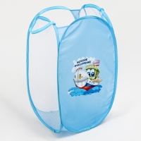 Корзина для хранения игрушкек «Морское приключение», 57 х 34 х 34 см, голубая Корзина для хранения игрушкек «Морское приключение», 57 х 34 х 34 см, голубая