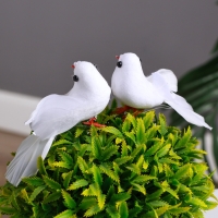 Набор фигур "Пара голубей" 8х4х3см Набор фигур "Пара голубей" 8х4х3см