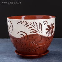 Горшок цветочный вальс 3,5 л