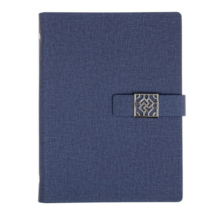 Органайзер "NEW" А5, с хлястиком, 92 листа в линейку, обложка кожзам, МИКС