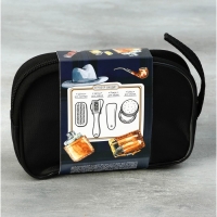 Набор дорожный для обуви "Сильному и надежному", щетка 2шт., губка, лопатка Набор дорожный для обуви "Сильному и надежному", щетка 2шт., губка, лопатка