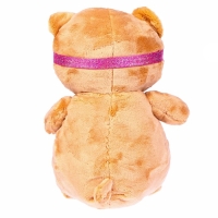 Мягкая игрушка «Мишка», 23 × 15 см, в маске для сна Мягкая игрушка «Мишка», 23 × 15 см, в маске для сна