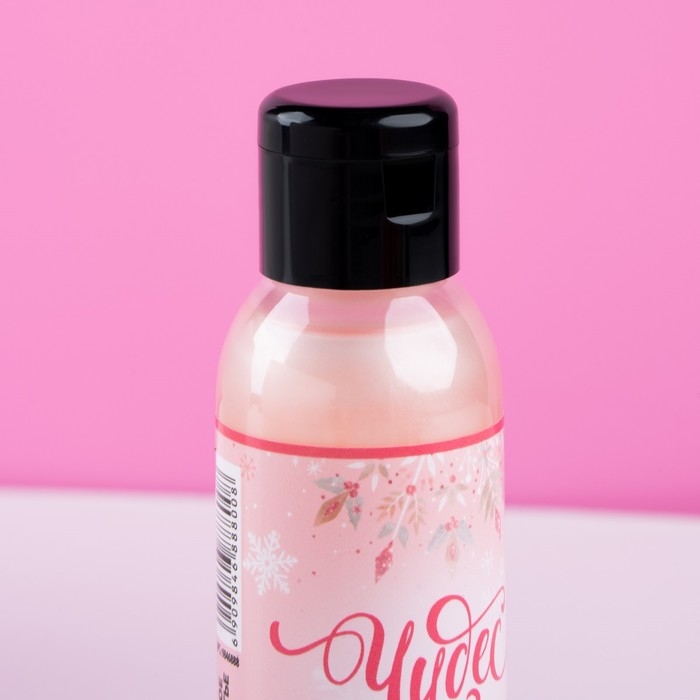 Гель для душа «Чудес круглый год!», 100 мл, аромат ягодный чизкейк, Новый Год Гель для душа «Чудес круглый год!», 100 мл, аромат ягодный чизкейк, Новый Год