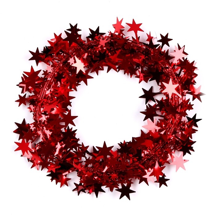 Новый год! Проволока для поделок и декора &laquo;Звёздочка&raquo; длина &mdash; 5 метров, цвет красный