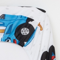 Постельное бельё Синий трактор &laquo;Город&raquo; 112х147 см, 60х120+20 см, 40х60 см, 100% хлопок, поплин 125г/м2