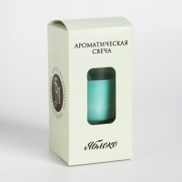 Свеча ароматическая в стакане "Нюд", 5х6 см, яблоко Свеча ароматическая в стакане "Нюд", 5х6 см, яблоко