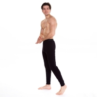 Термобельё мужское (кальсоны), цвет чёрный, размер 54