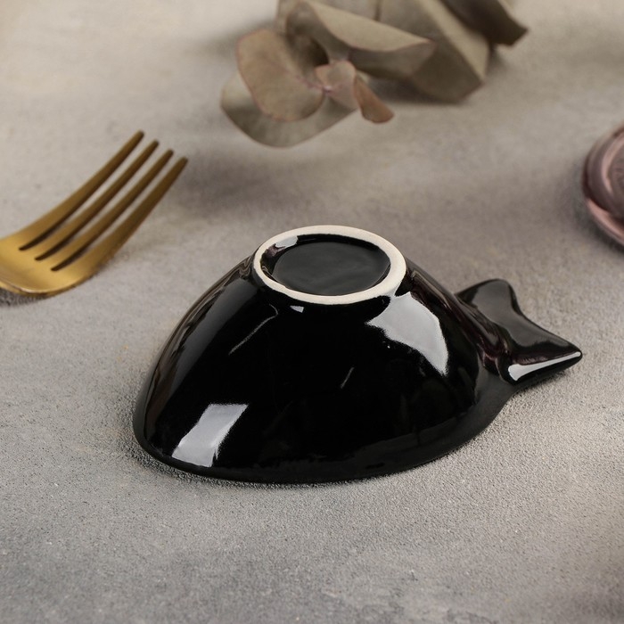 Блюдо керамическое «Лунная тропа», 11×8×3,5 см Блюдо керамическое «Лунная тропа», 11×8×3,5 см